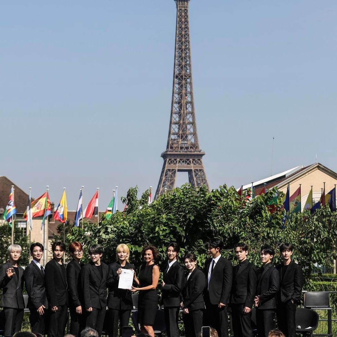 La banda de K-pop Seventeen