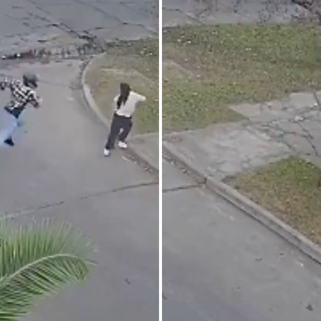 Ladrones Intentan Asaltar a Mujer...¡Era Policía!