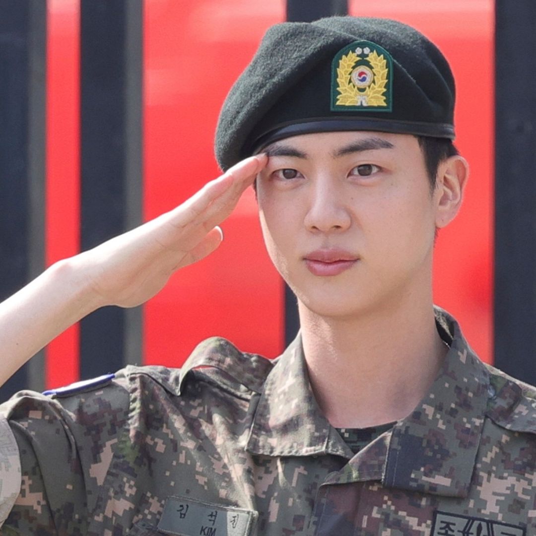 Jin de BTS termina su servicio militar