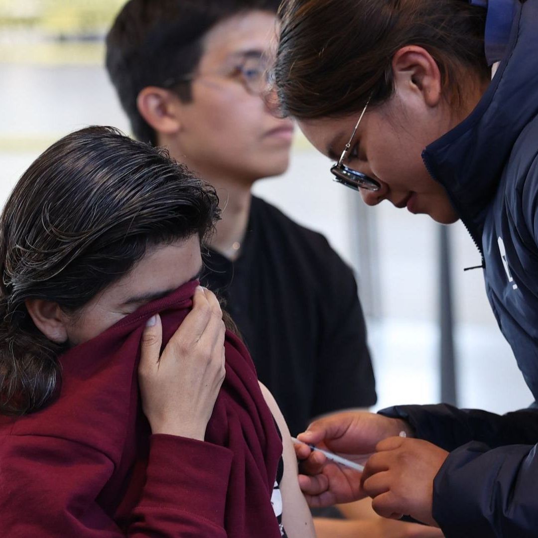 Vacunación contra sarampión en CDMX