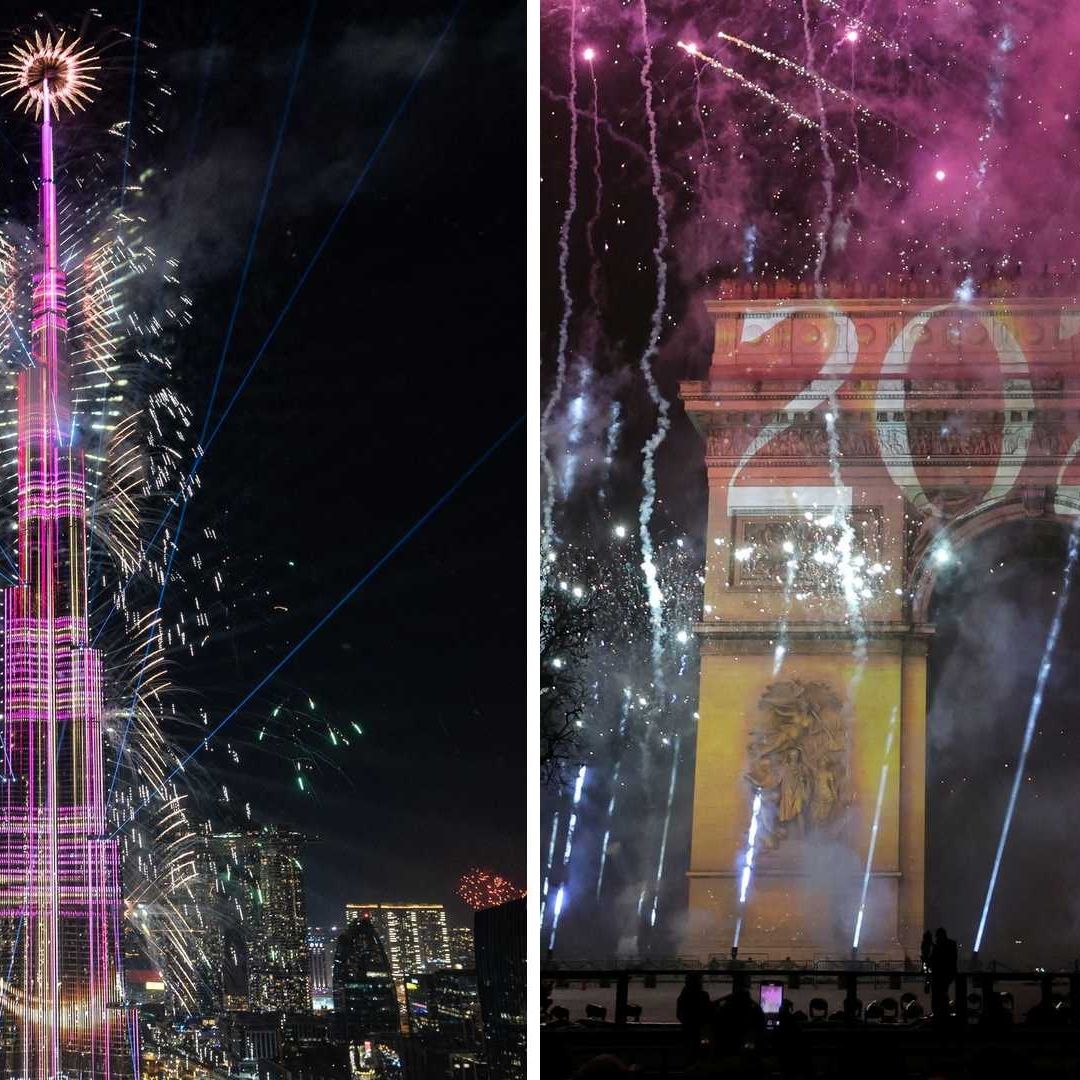 Así recibe el mundo el Año Nuevo