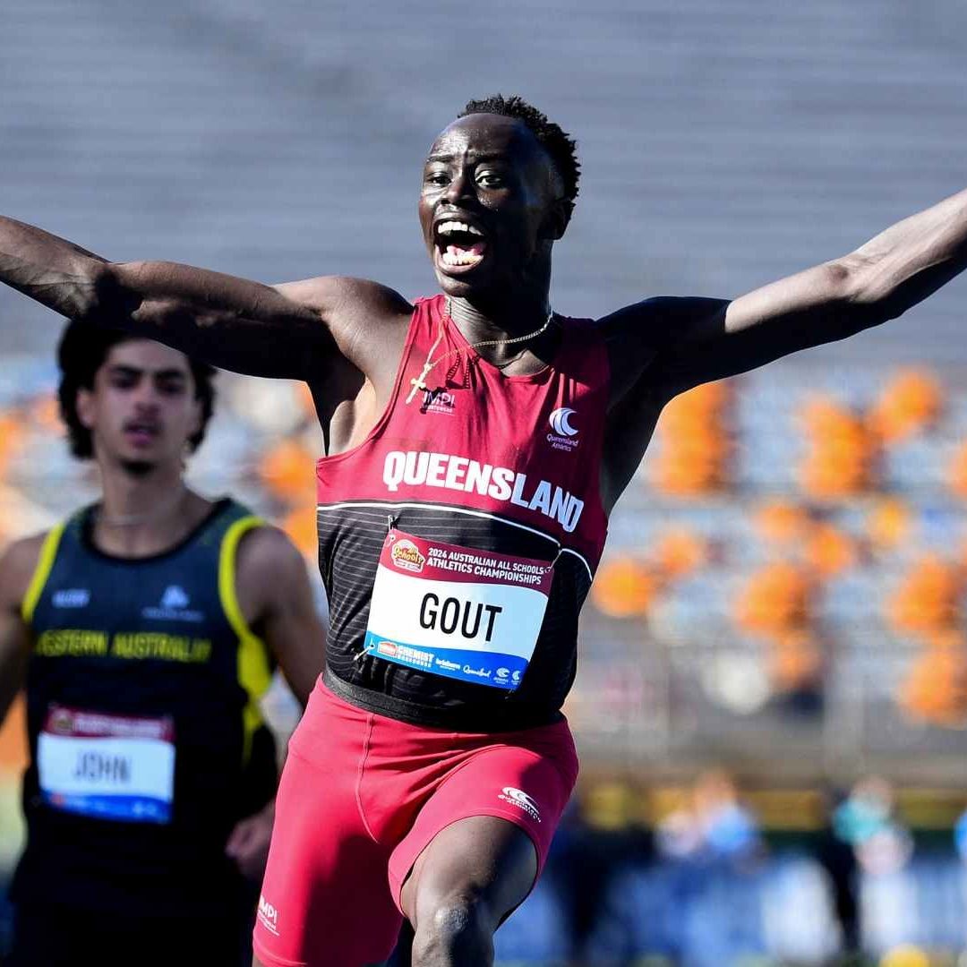 Gout tiene el segundo mejor tiempo de la historia en los 200 metros para atletas menores de 18 años