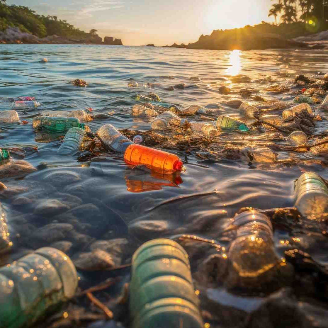 Contaminación de plástico