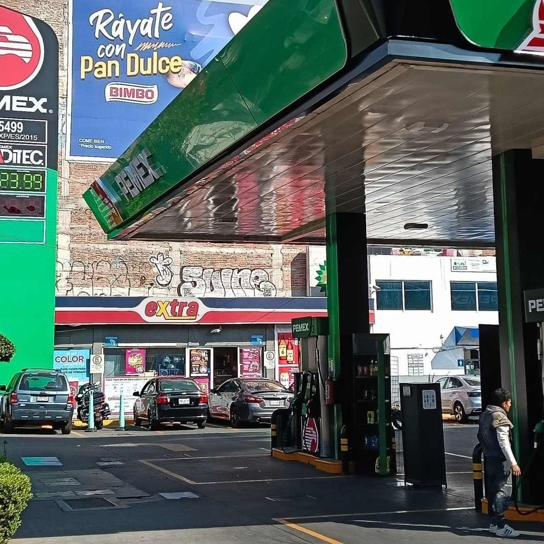 estación de gasolina en la Ciudad de México