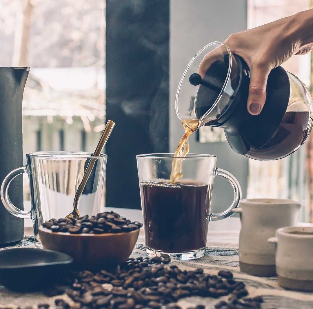 preparación de café