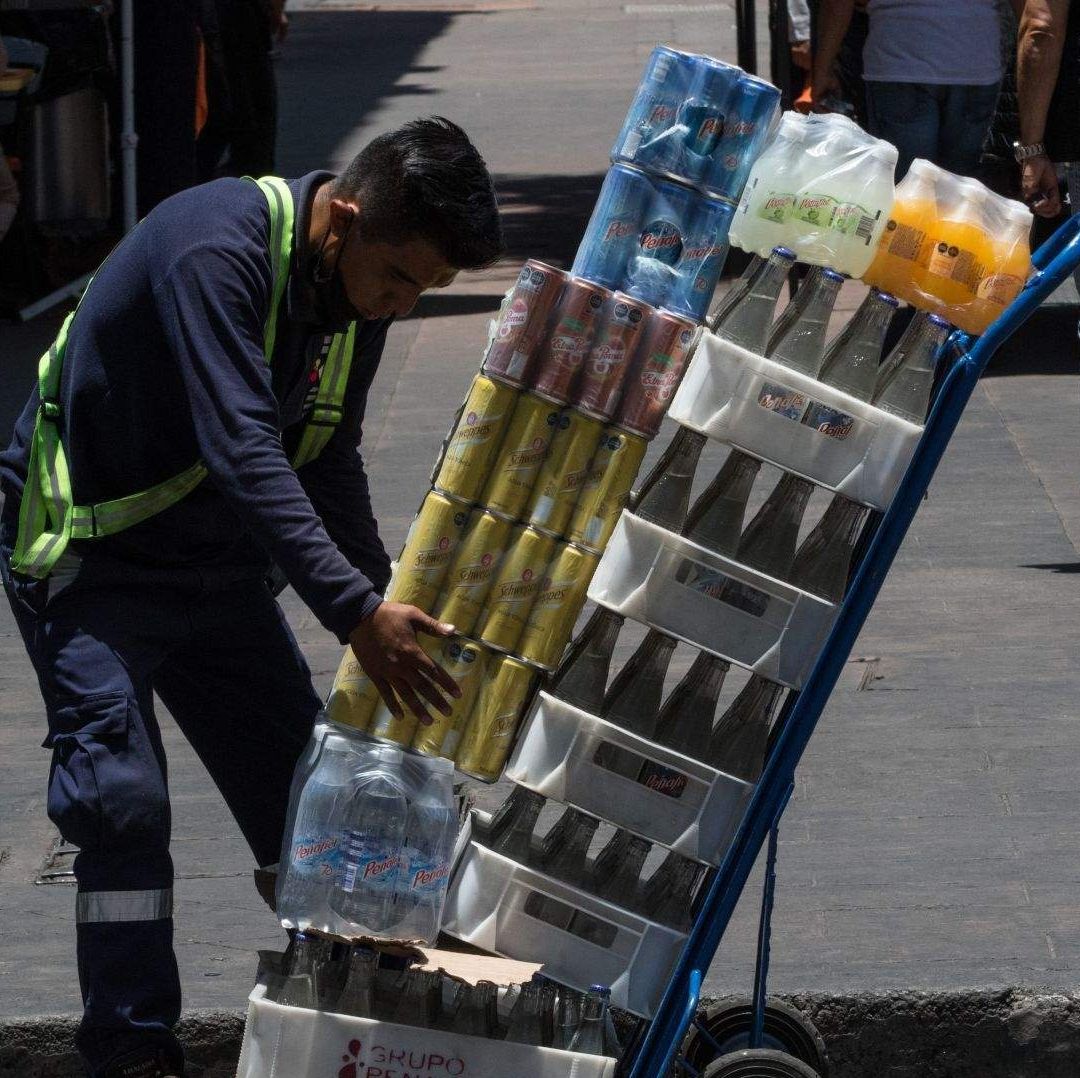 Repartidor de refrescos