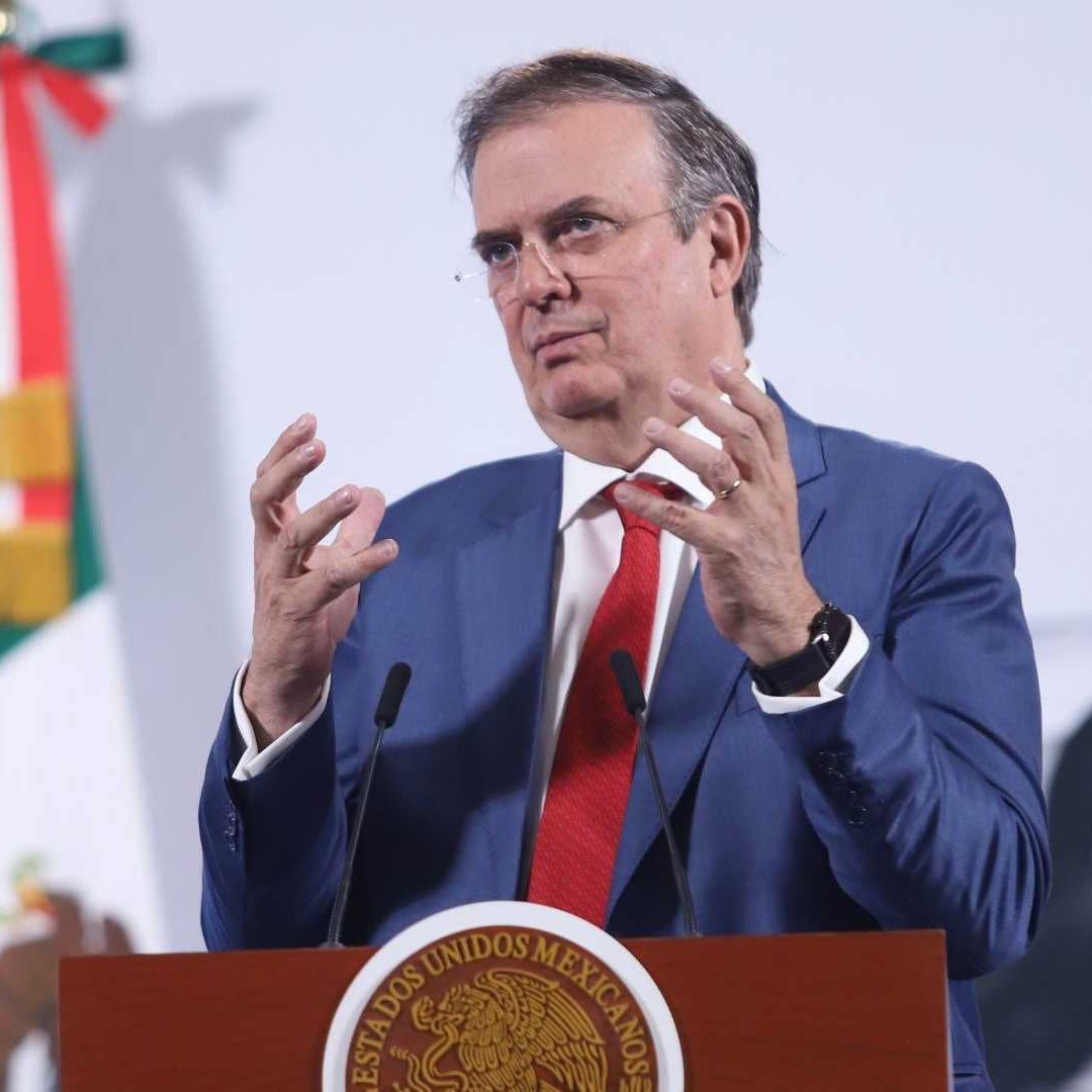 Marcelo Ebrard presentó el Plan México ante diplomáticos