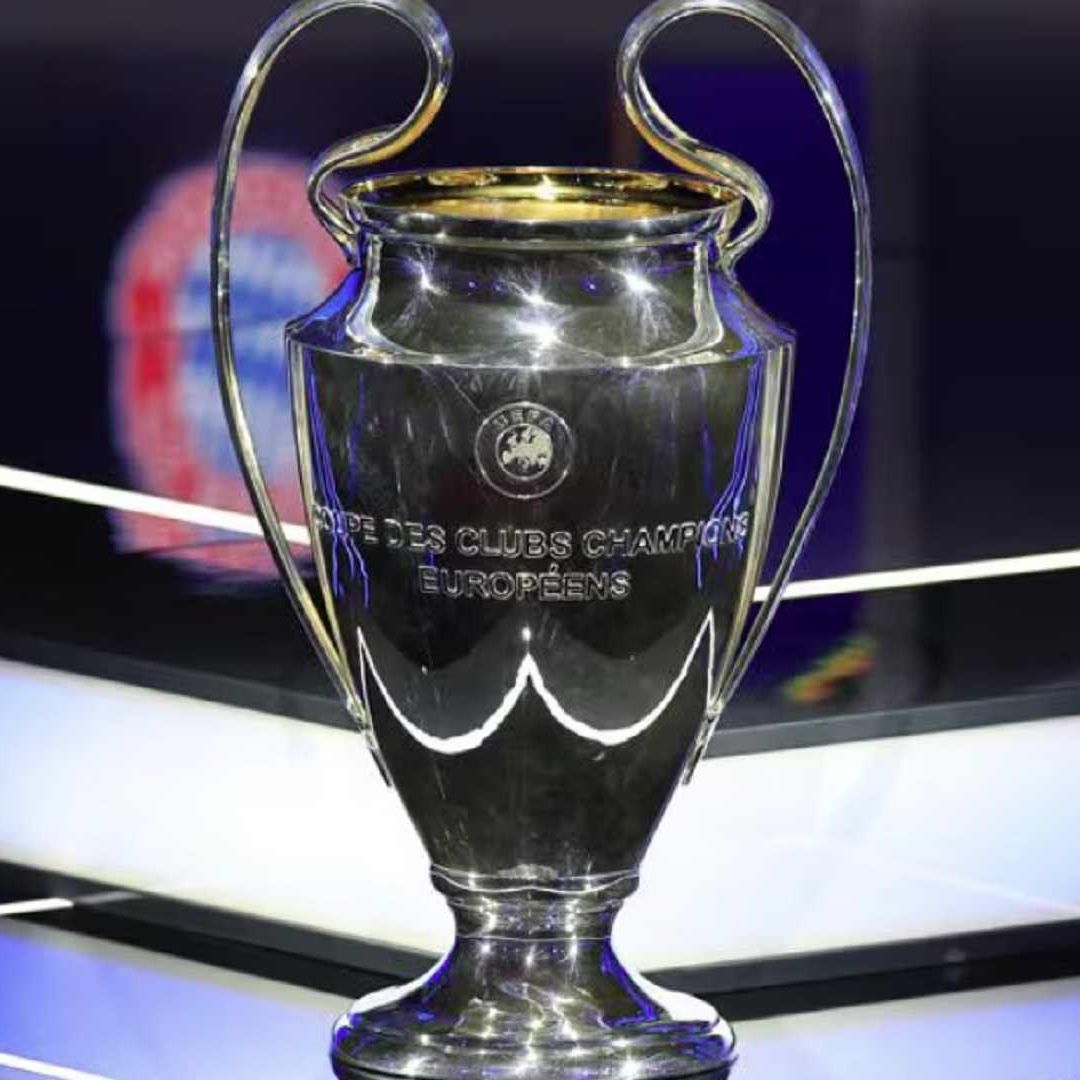 El trofeo de la UEFA Champions League