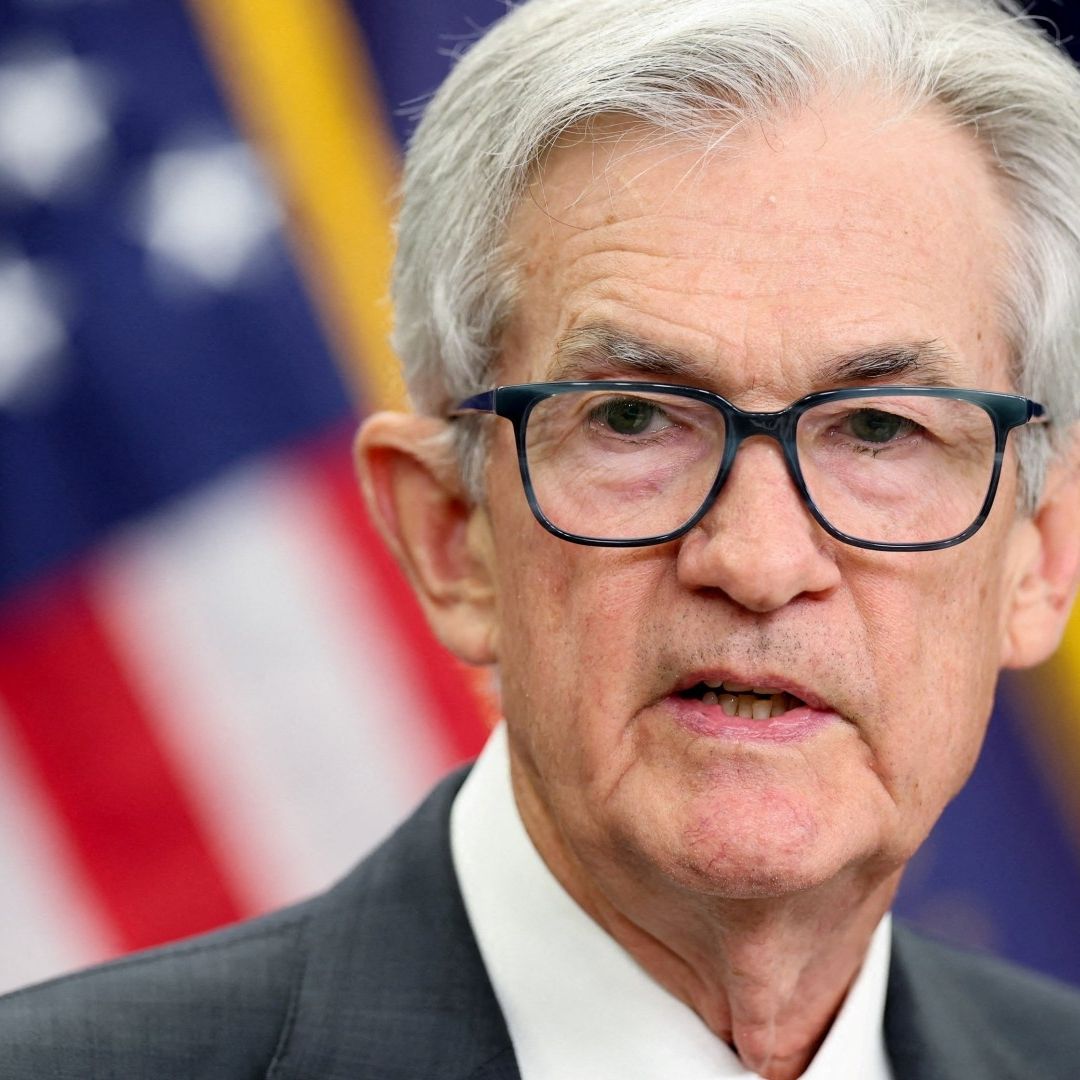 Jerome Powell, presidente de la Fed