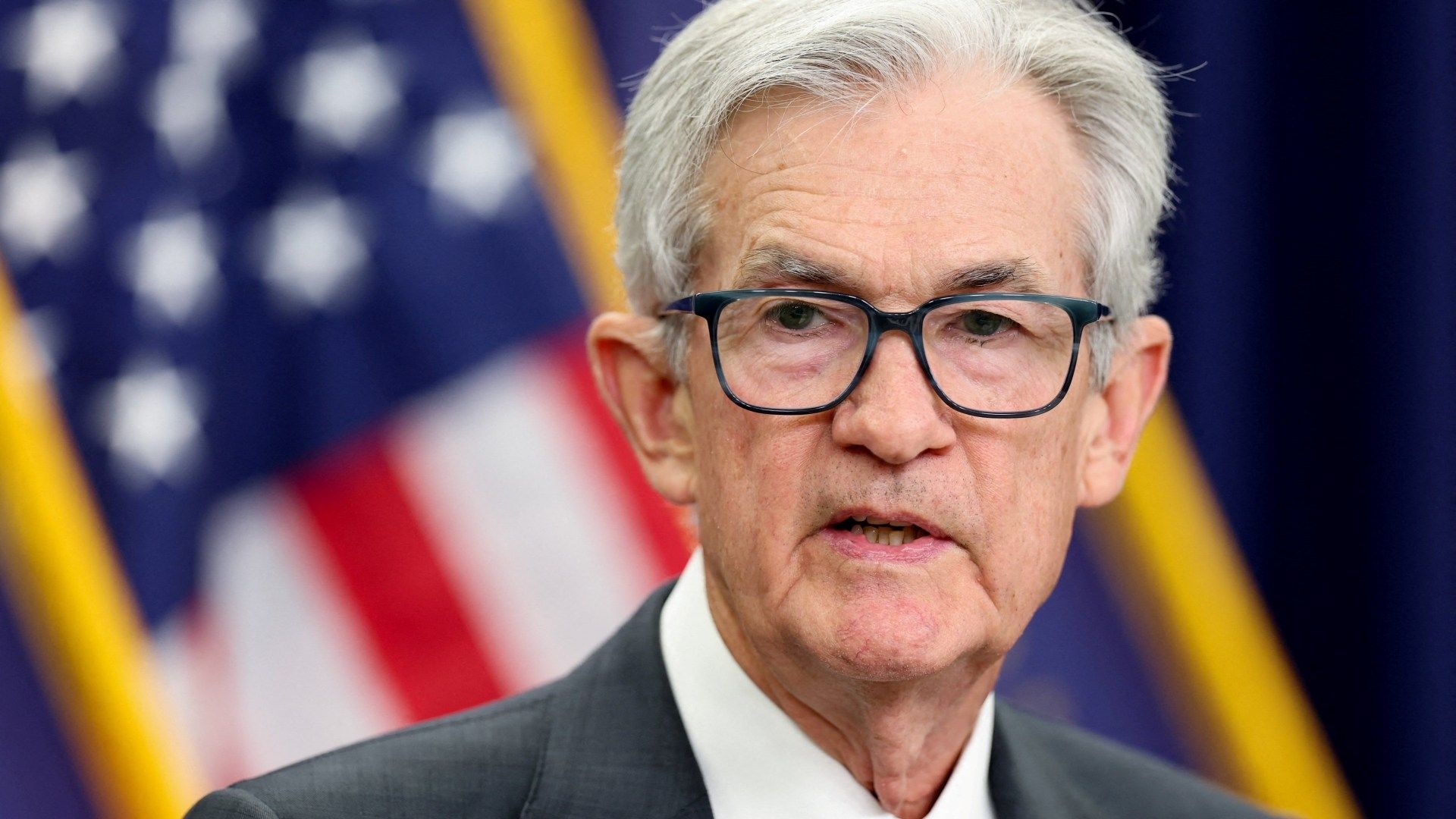 Jerome Powell, presidente de la Fed