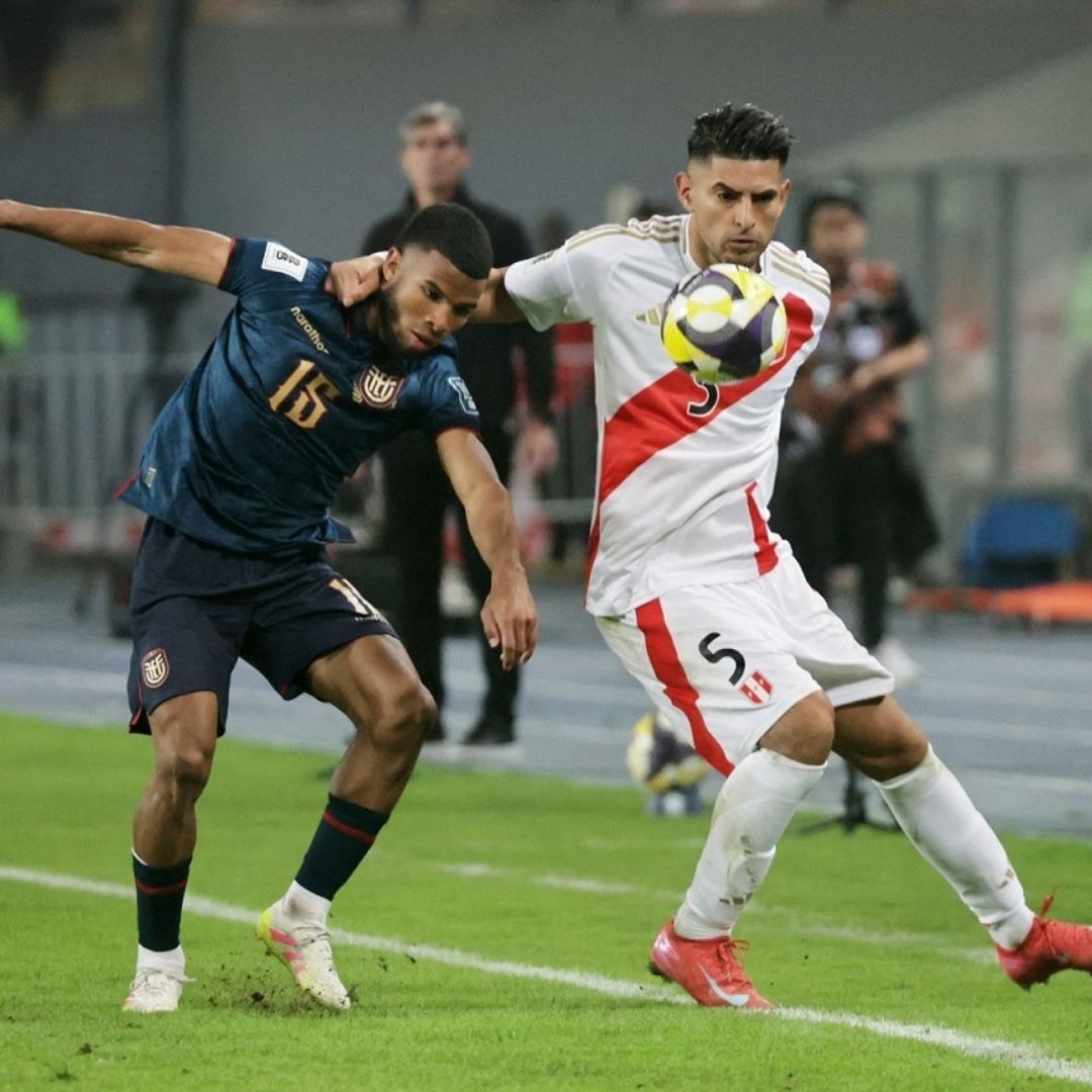Ecuador y Perú se enfrentaron en la jornada 16 de las eliminatorias sudamericanas rumbo al Mundial 2026.