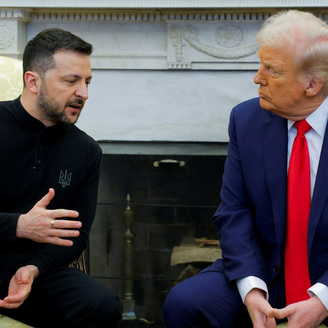 Volodimir Zelenski y Donald Trump, presidentes de Ucrania y Estados Unidos
