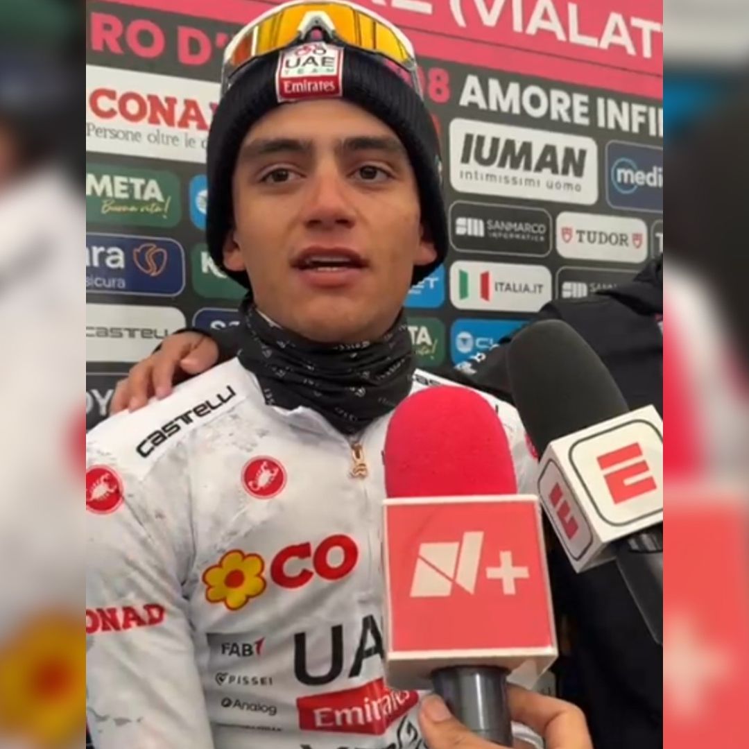 A pesar de la "decepción" del equipo, el ciclista se mostró conmovido por el apoyo recibido.