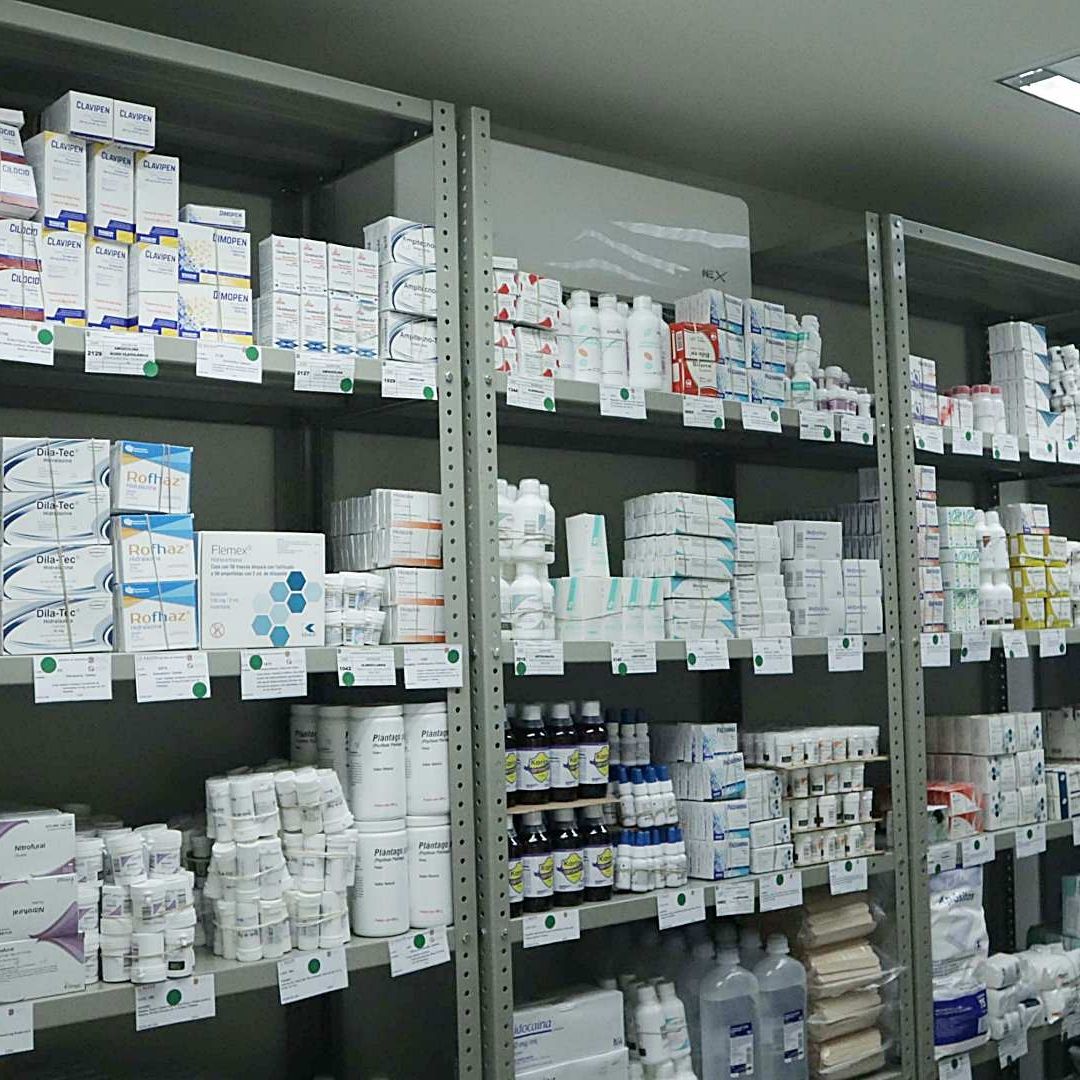 Farmacia en clínica inaugurada en Chiapas en diciembre de 2024