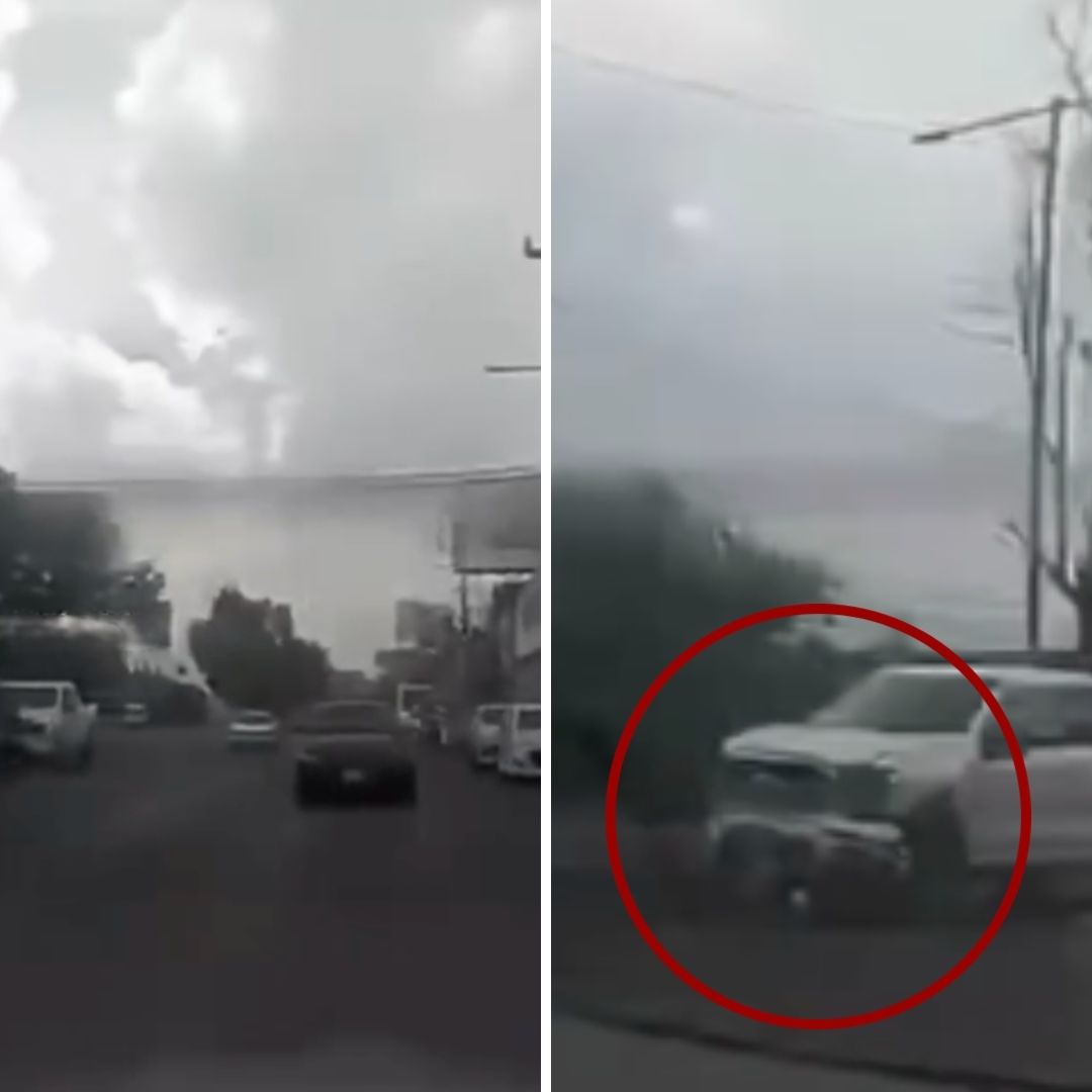 VIDEO: Camioneta Atropella y Arrastra a Motociclista en Tultitlán, Edomex: “Lo Va a Matar”