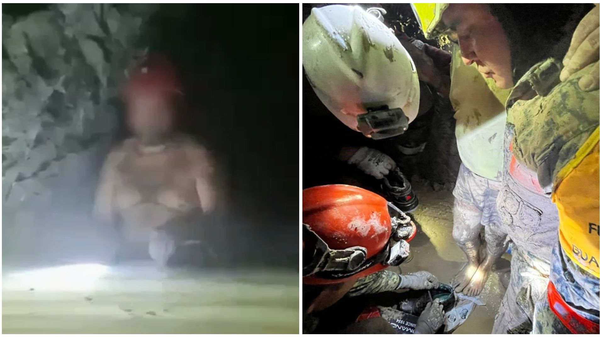 "Te Vamos a Sacar de Aquí": Revelan Video del Rescate del Segundo Minero Atrapado en Sinaloa