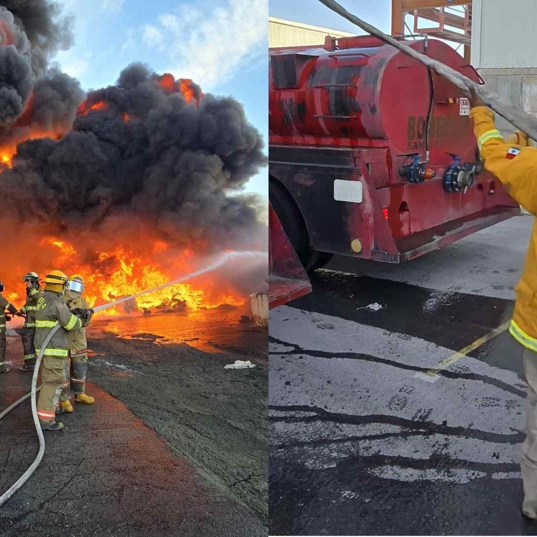 Fuerte Incendio en SLP