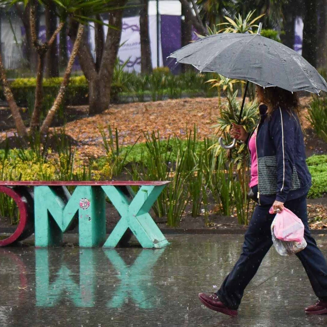 Se prevén lluvia spara hoy en la CDMX