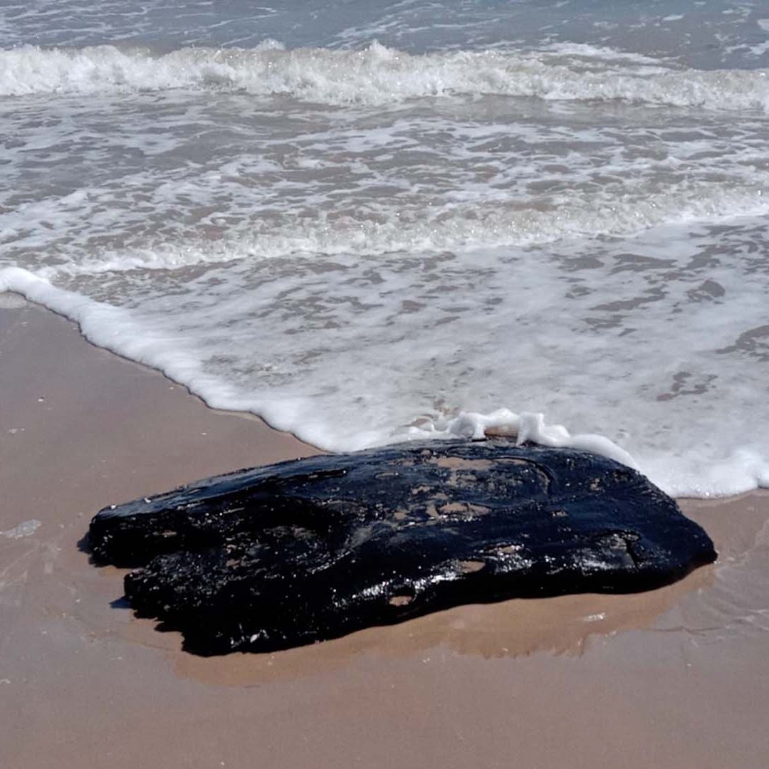 Alertan por Segunda Mancha de Hidrocarburo en Playa Bagdad de Matamoros