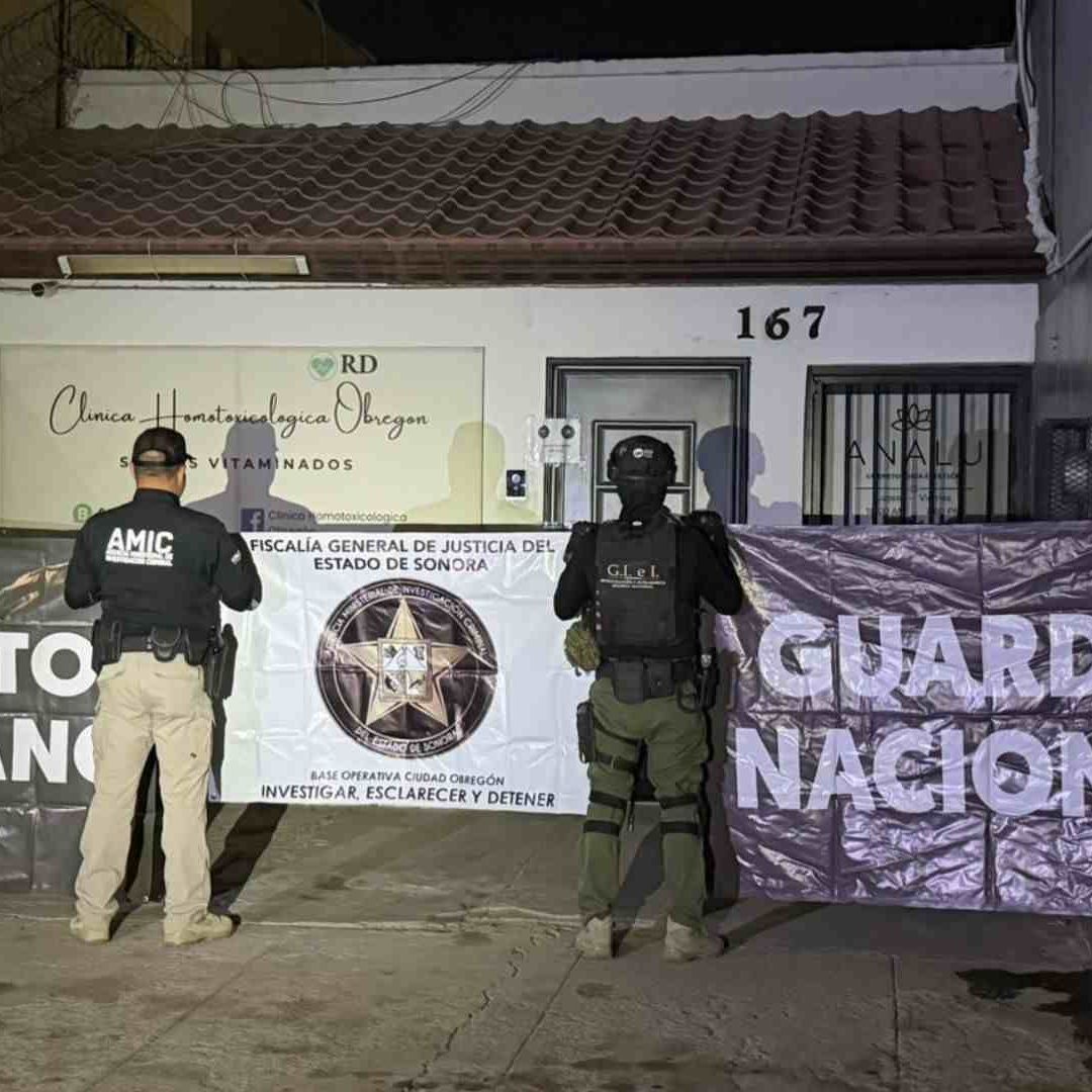 Catean Inmueble en Ciudad Obregón Tras la Muerte de Ocho Personas por Sueros en Hermosillo