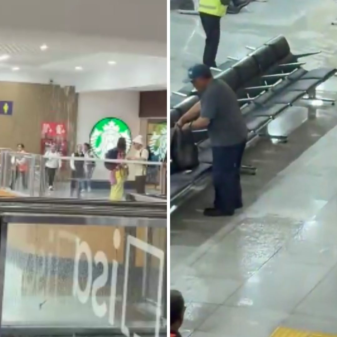 ¿Qué Pasó en el AICM Hoy? Lluvia Ingresa a Terminal 1 del Aeropuerto de CDMX
