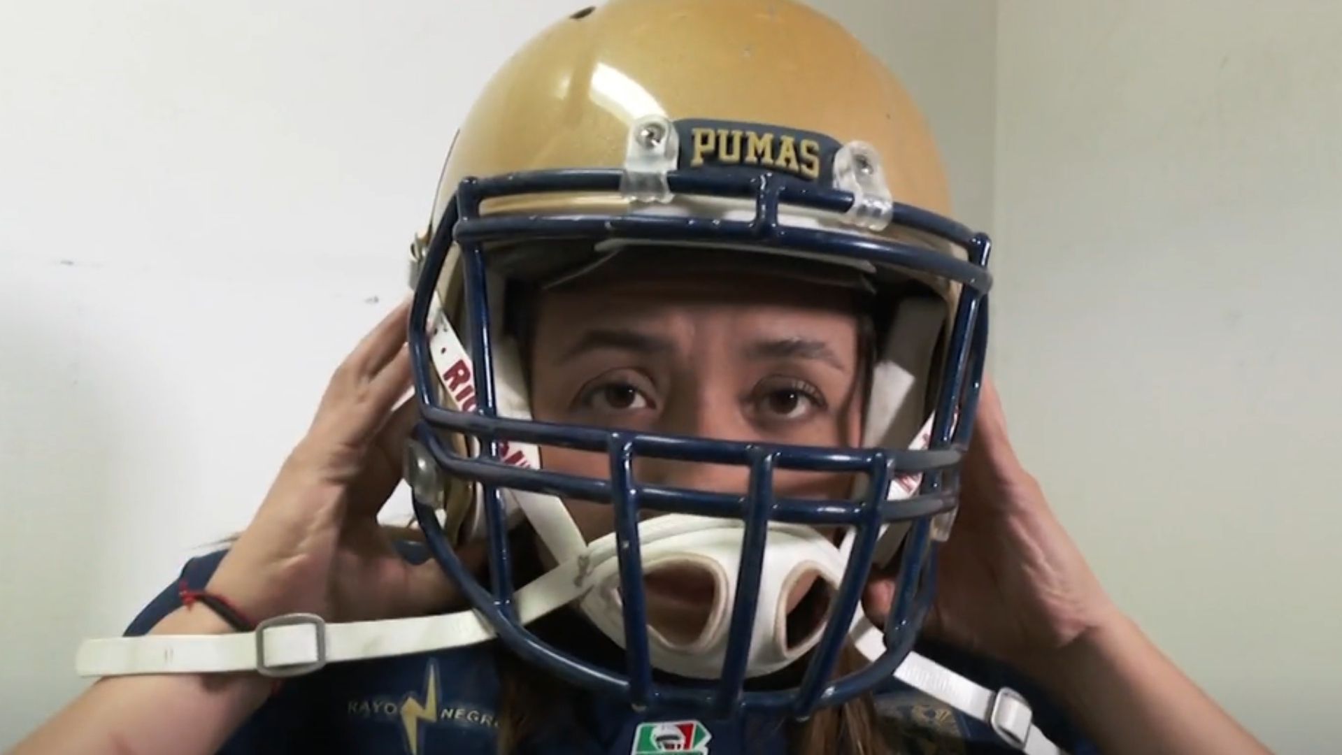 Andrea Martínez, Primera Jugadora Oficial en la Historia del Futbol Americano en México