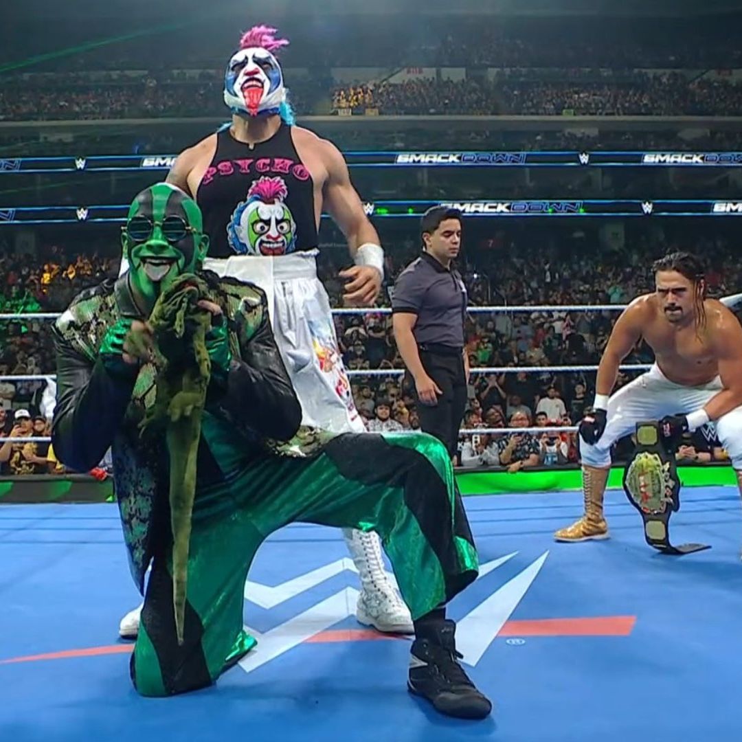 Mr Iguana y Psyho Clown Debutan en WWE SmackDown con Lucha por Campeonato de Parejas