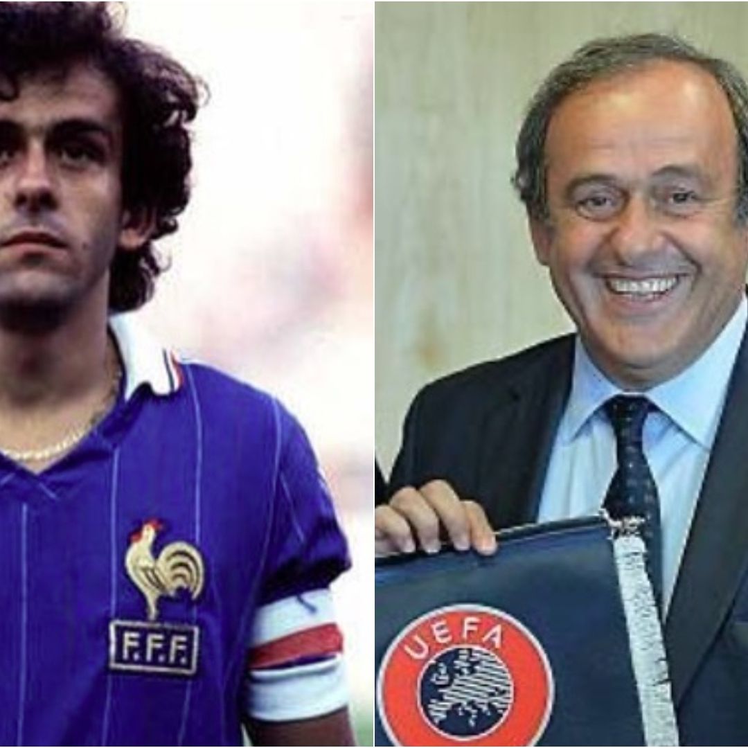 Michel Platini brilló como futbolista con la playera de Francia y ya retirado fue presidente de la UEFA