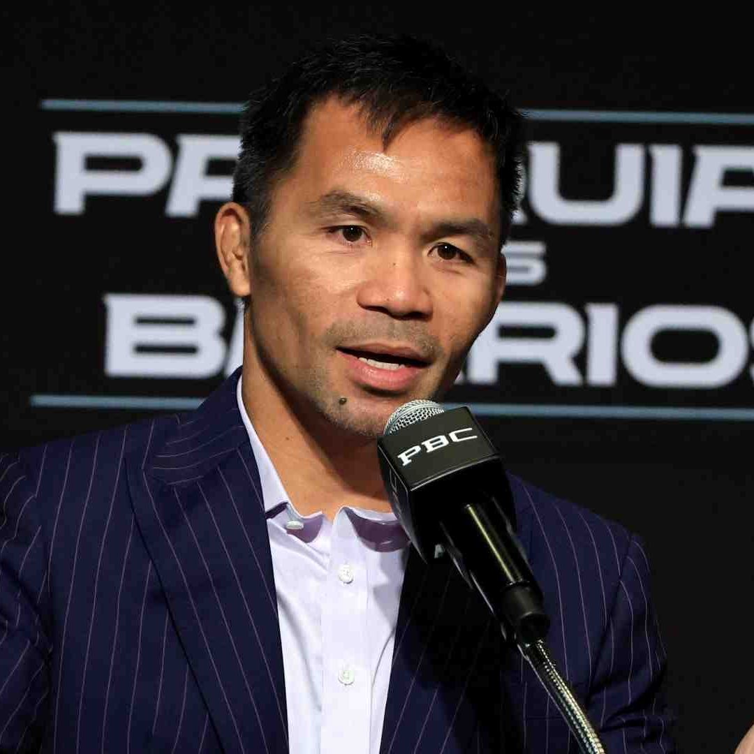 El boxeador filipino Manny Pacquiao