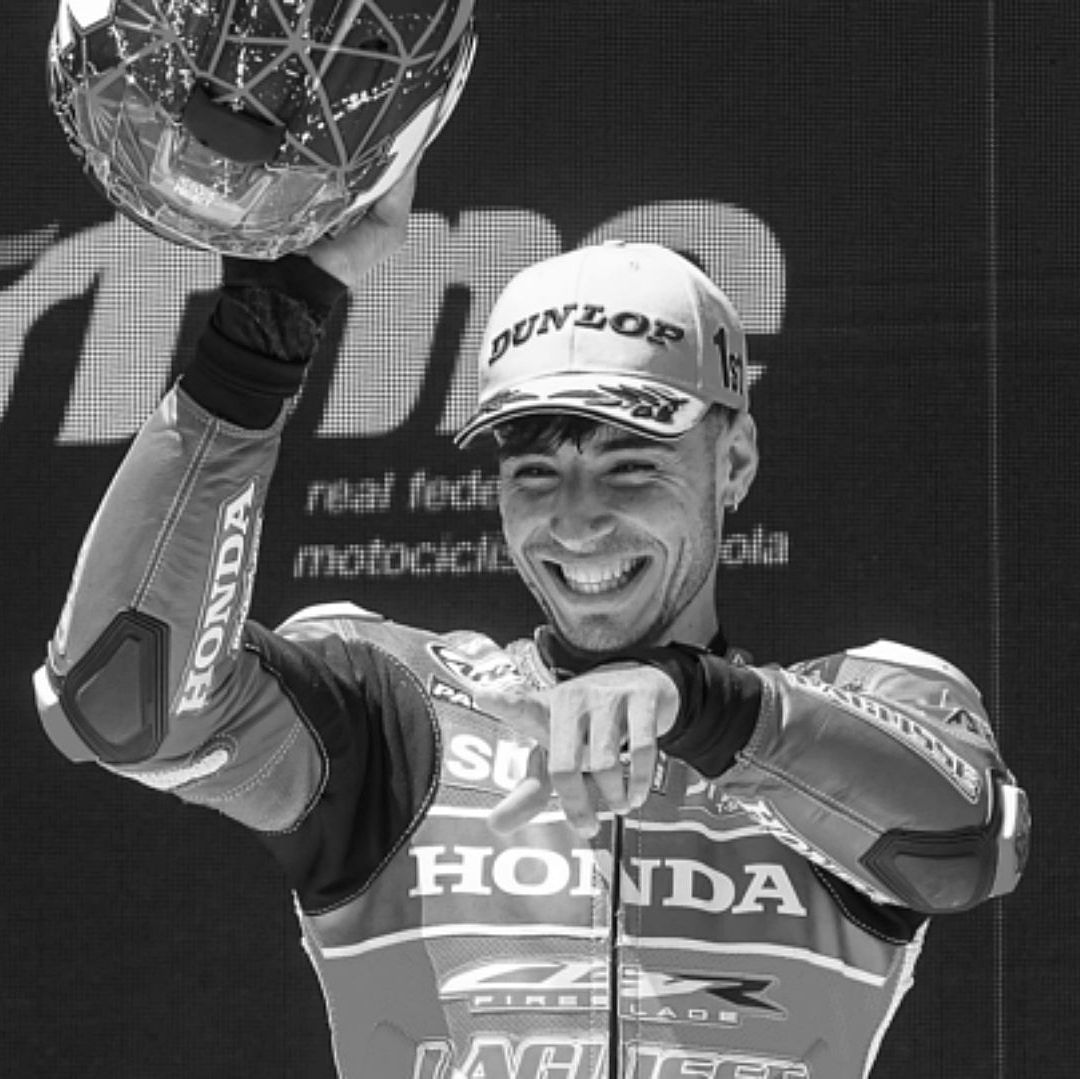 Borja Gómez era un destacado piloto de motociclismo español
