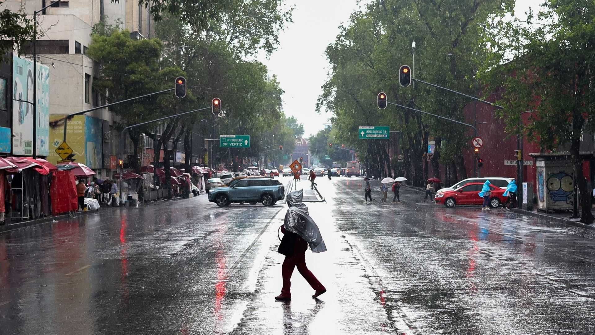 Lluvia en CDMX. Foto: Cuartoscuro | Archivo