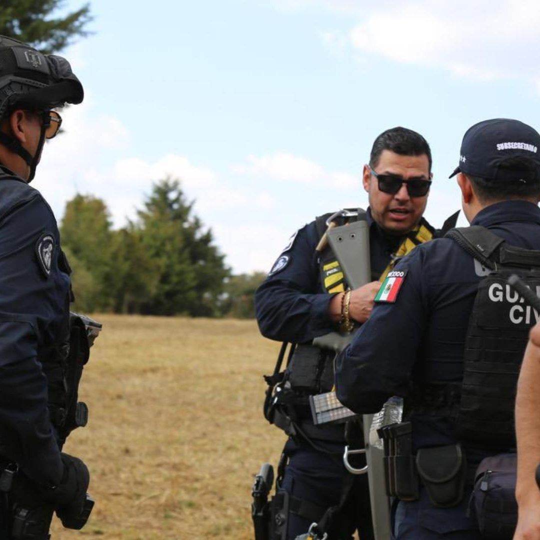Operativo de seguridad en Michoacán