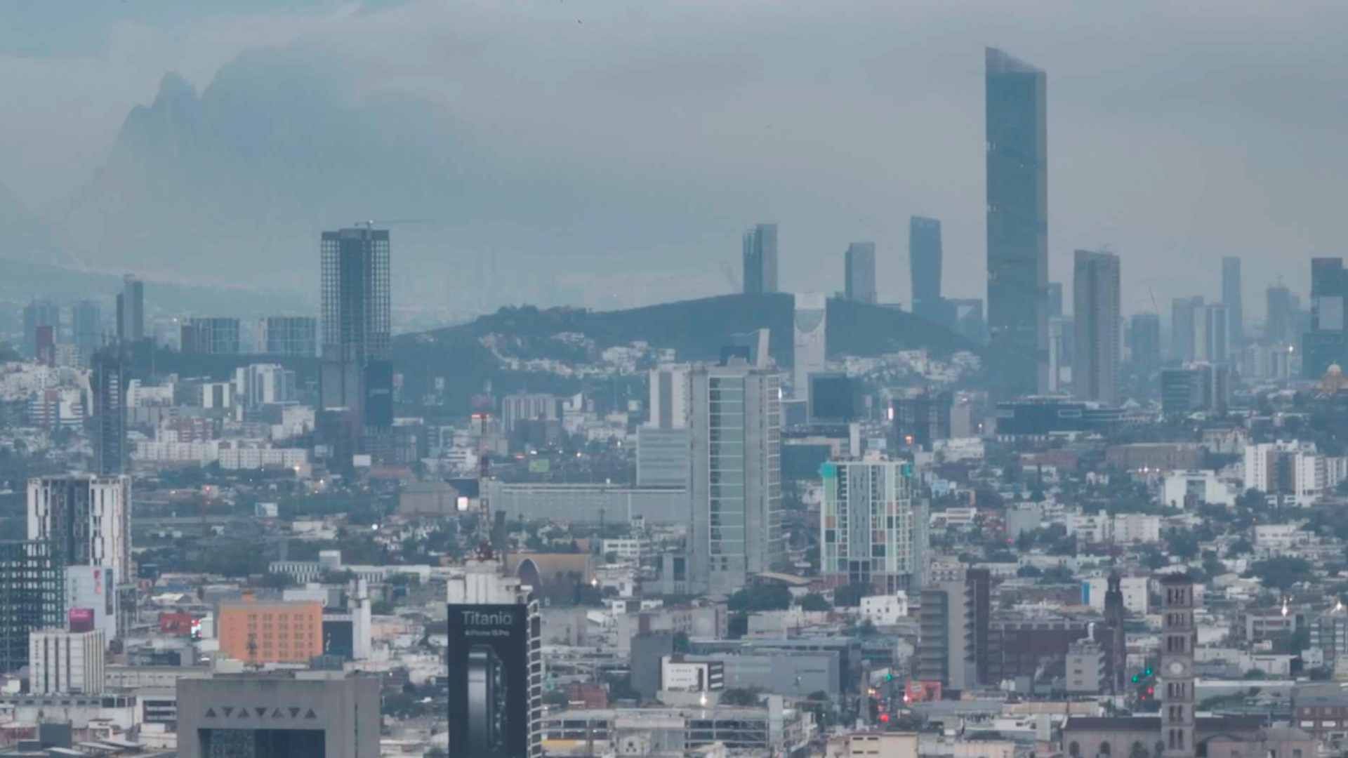 Ciudad de Monterrey por las mañanas