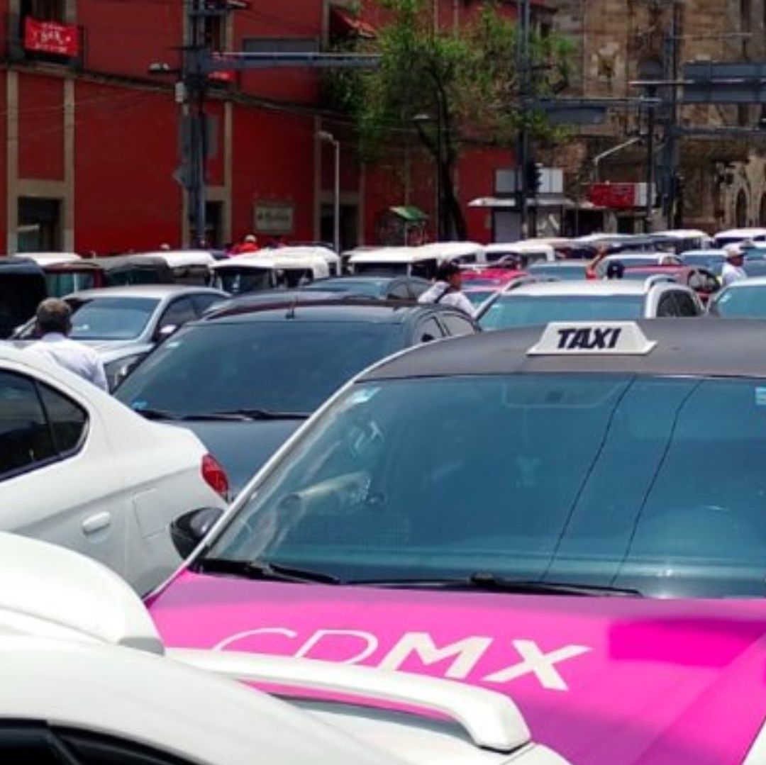 Bloqueo de taxis hoy