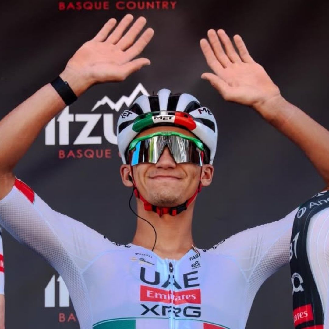 Isaac del Toro en la Itzulia 2026.