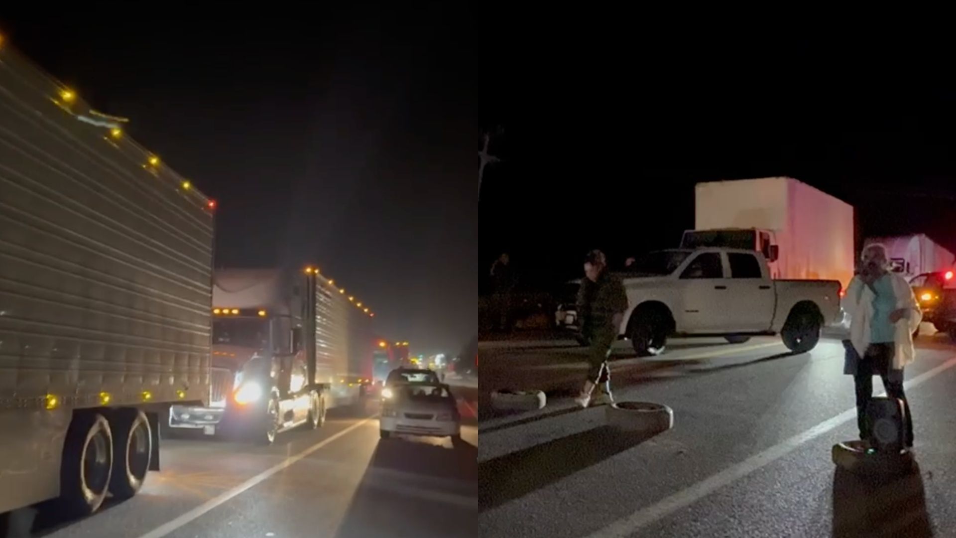 Bloquean Carretera Transpeninsular en San Vicente