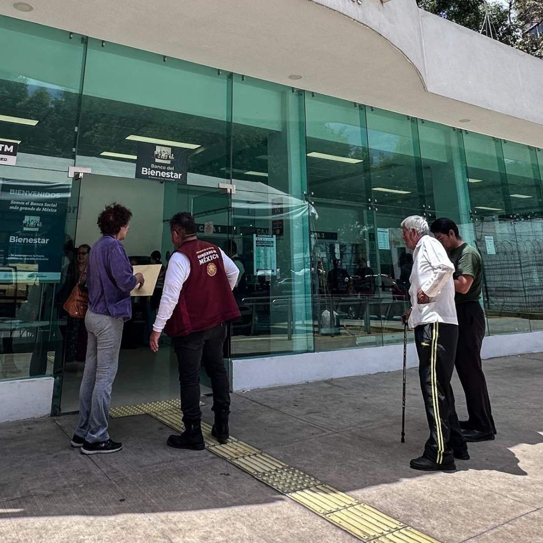 Sucursal del Banco del Bienestar en la Ciudad de México