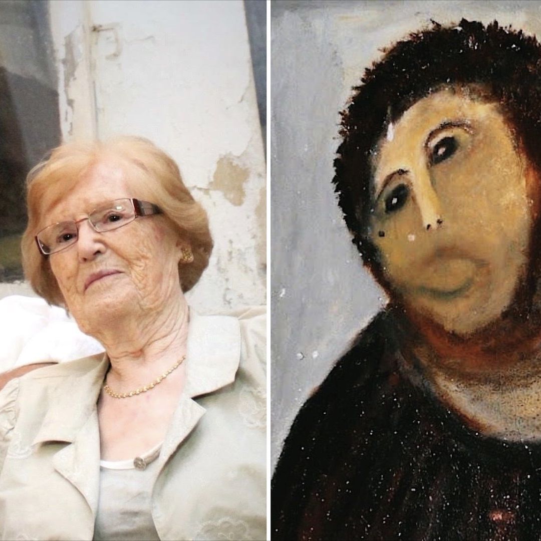 Murió Cecilia Giménez, restauradora del ‘Ecce Homo’ de Borja