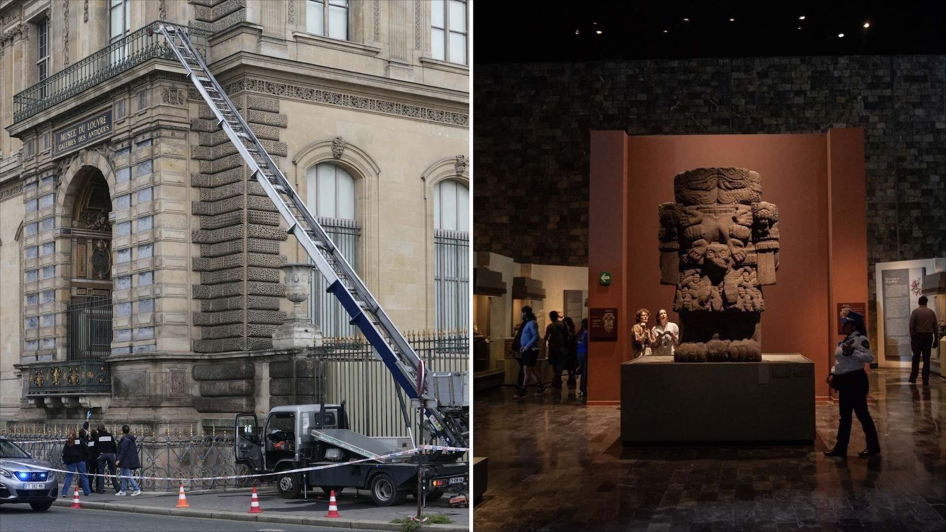 Robos célebres en museos del mundo, incluido el de Antropología e Historia en México