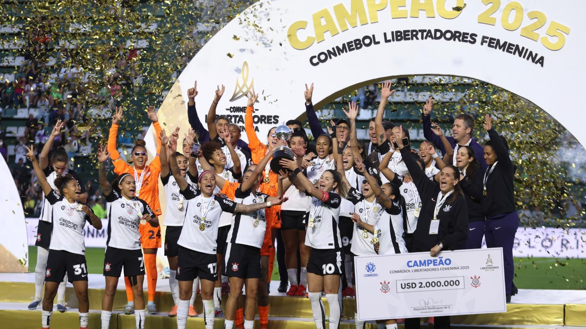 Corinthians se Corona Campeón de la Libertadores Femenina