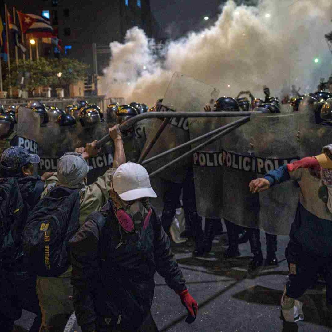 Protestas en Perú