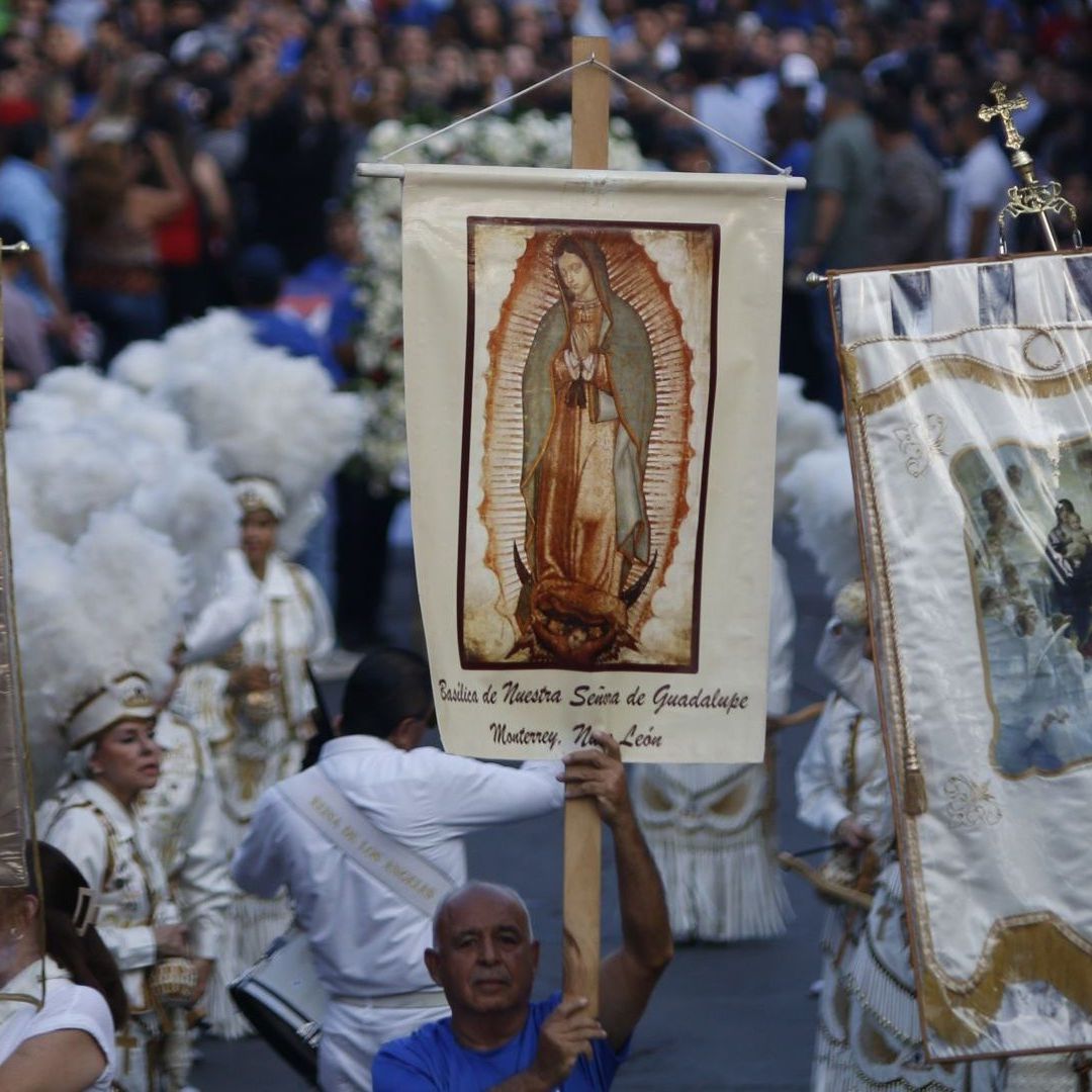 Festejo de la Virgen de Guadalupe en Nuevo León