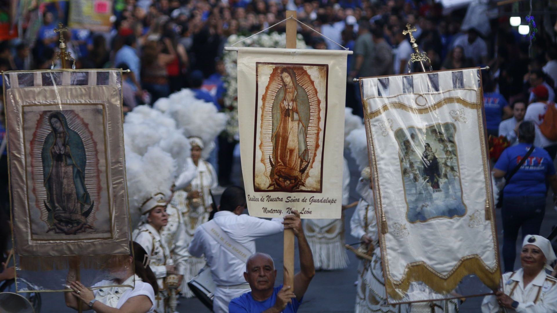 Festejo de la Virgen de Guadalupe en Nuevo León