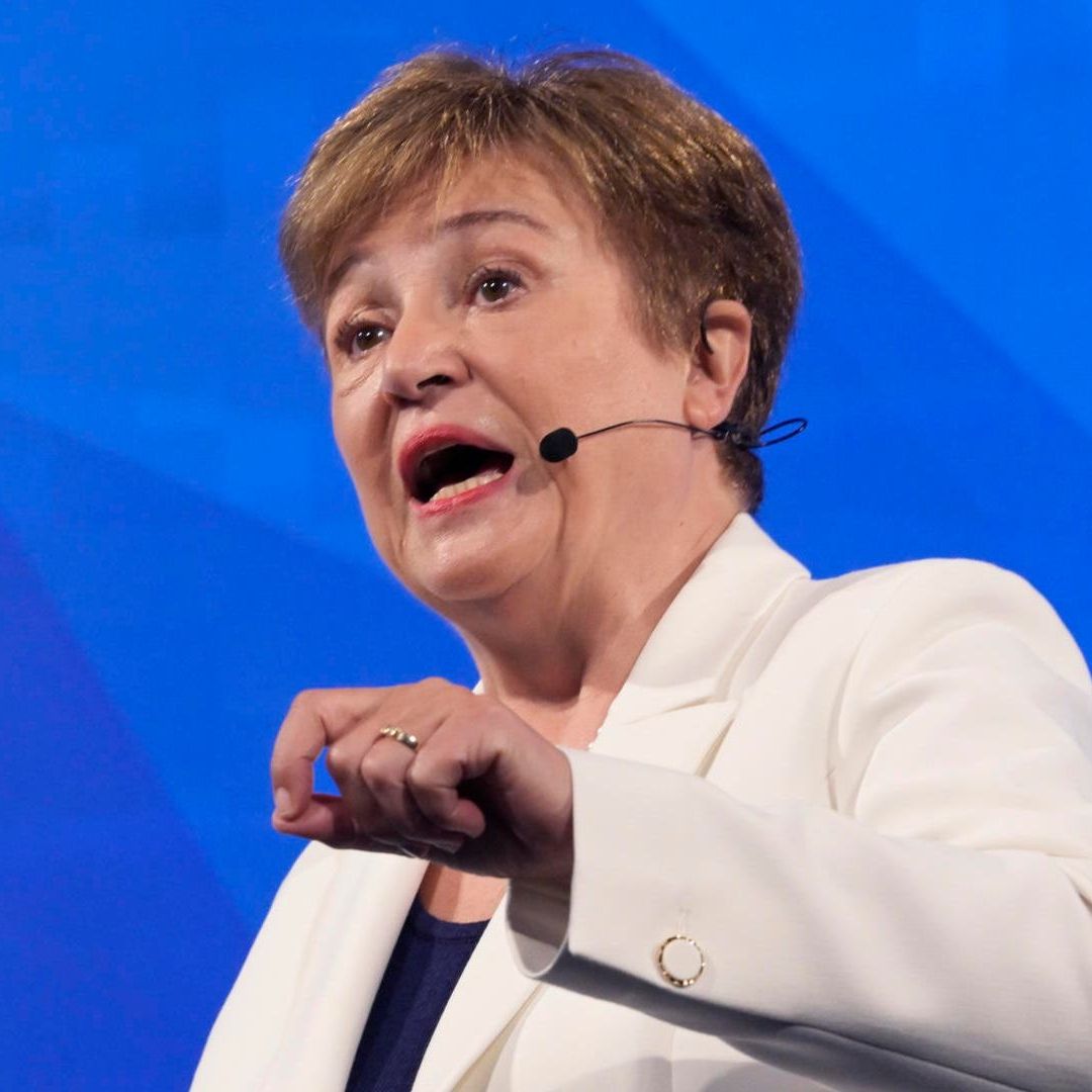 La directora gerente del Fondo Monetario Internacional (FMI), Kristalina Georgieva,