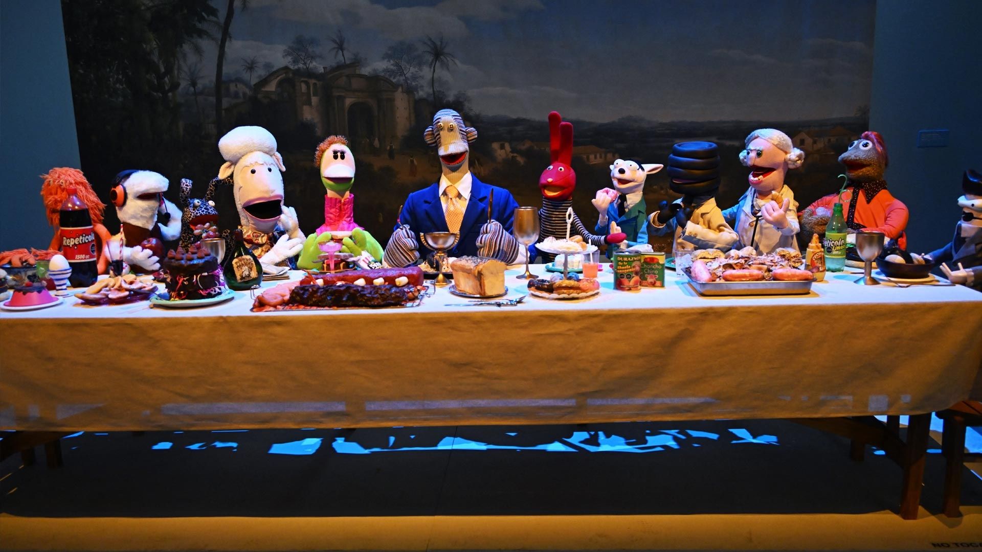 Vista de la exposición "Museo 31" de la serie infantil "31 Minutos".