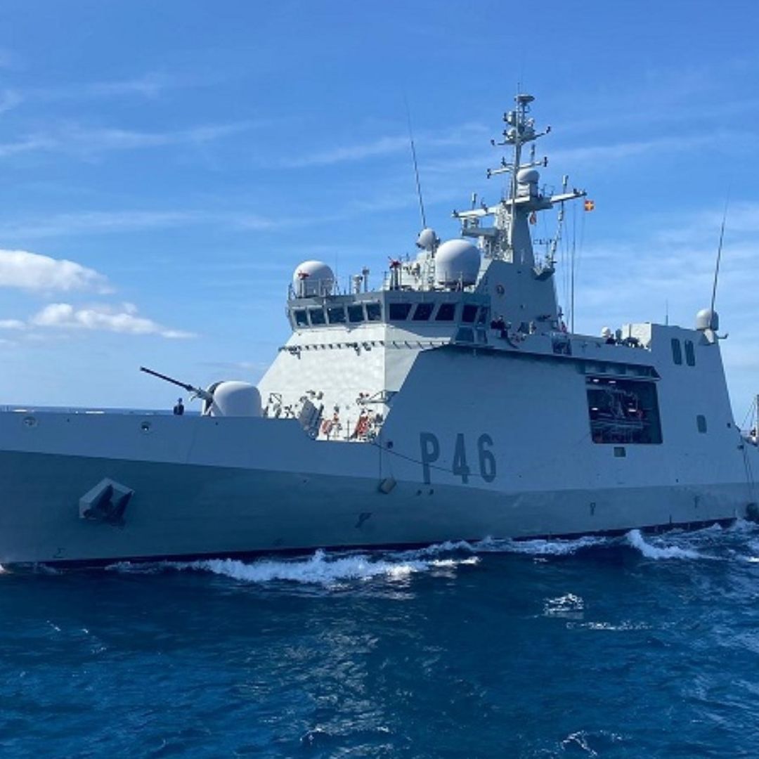 Buque de Militar Español Zarpa del Puerto de Cartagena para Escoltar a la Global Sumud Flotilla