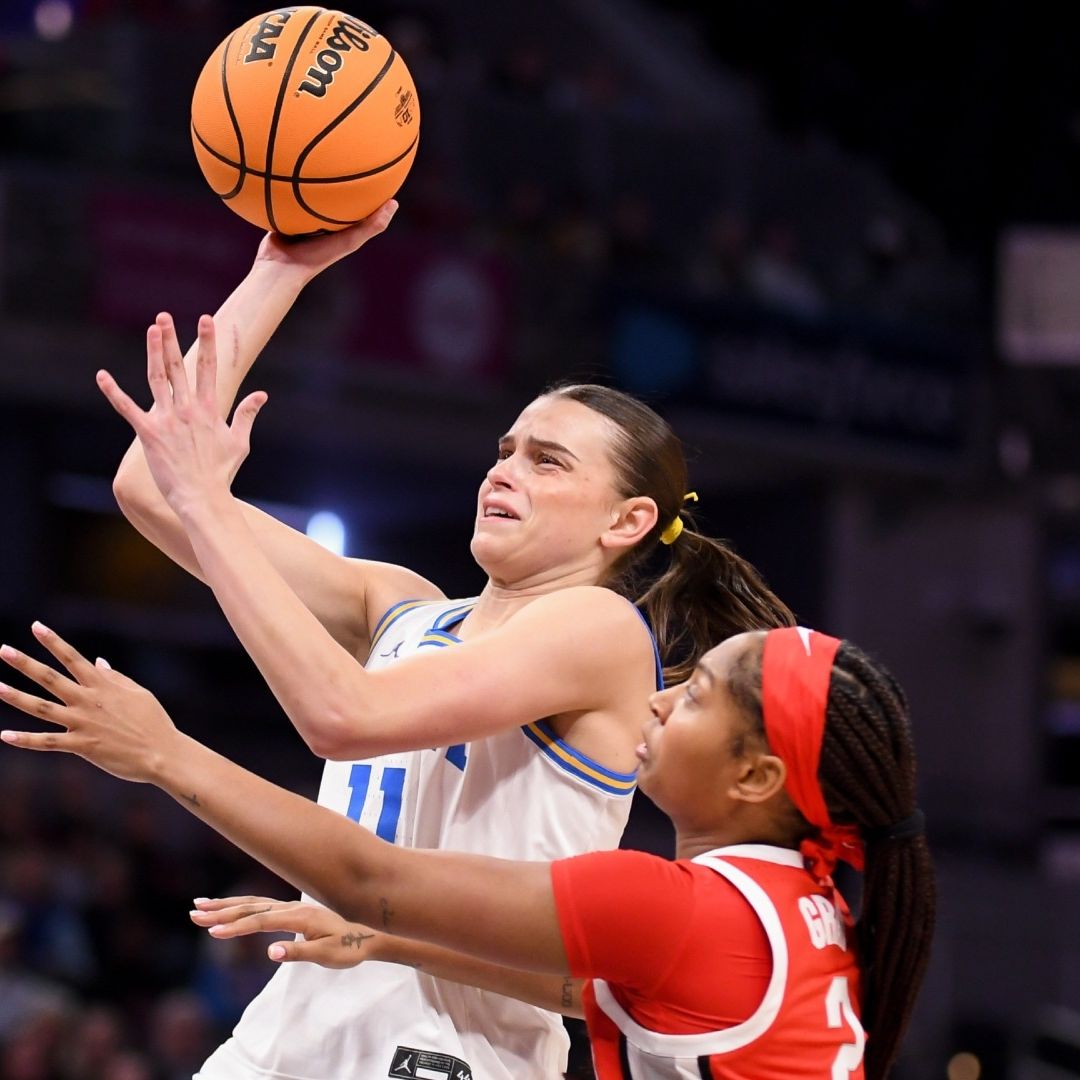 La mexicana Gabriela Jáquez acaba de ganar el título universitario con las UCLA Bruins. Foto: Reuters