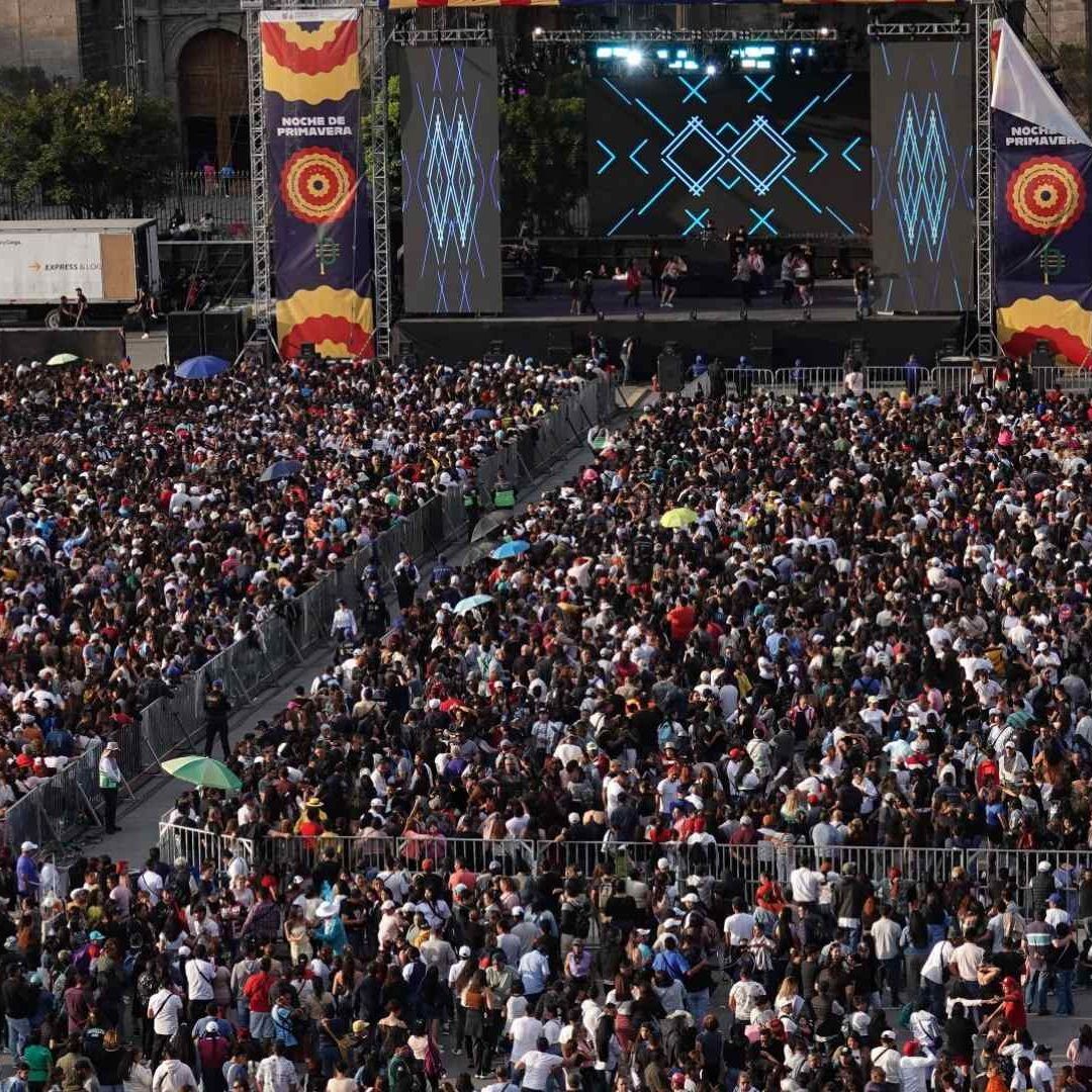 Qué evento hay en el Zócalo CDMX hoy 11 y 12 de abril 2026 artistas que dan concierto