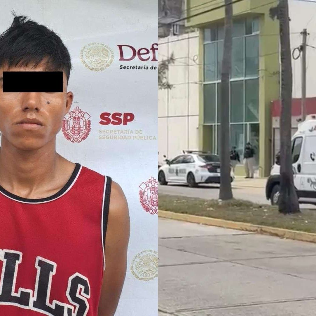 Detienen Isaac Ernesto N Presunto Implicado con Multihomicidio en Financiera de Coatzacoalcos Sur de Veracruz