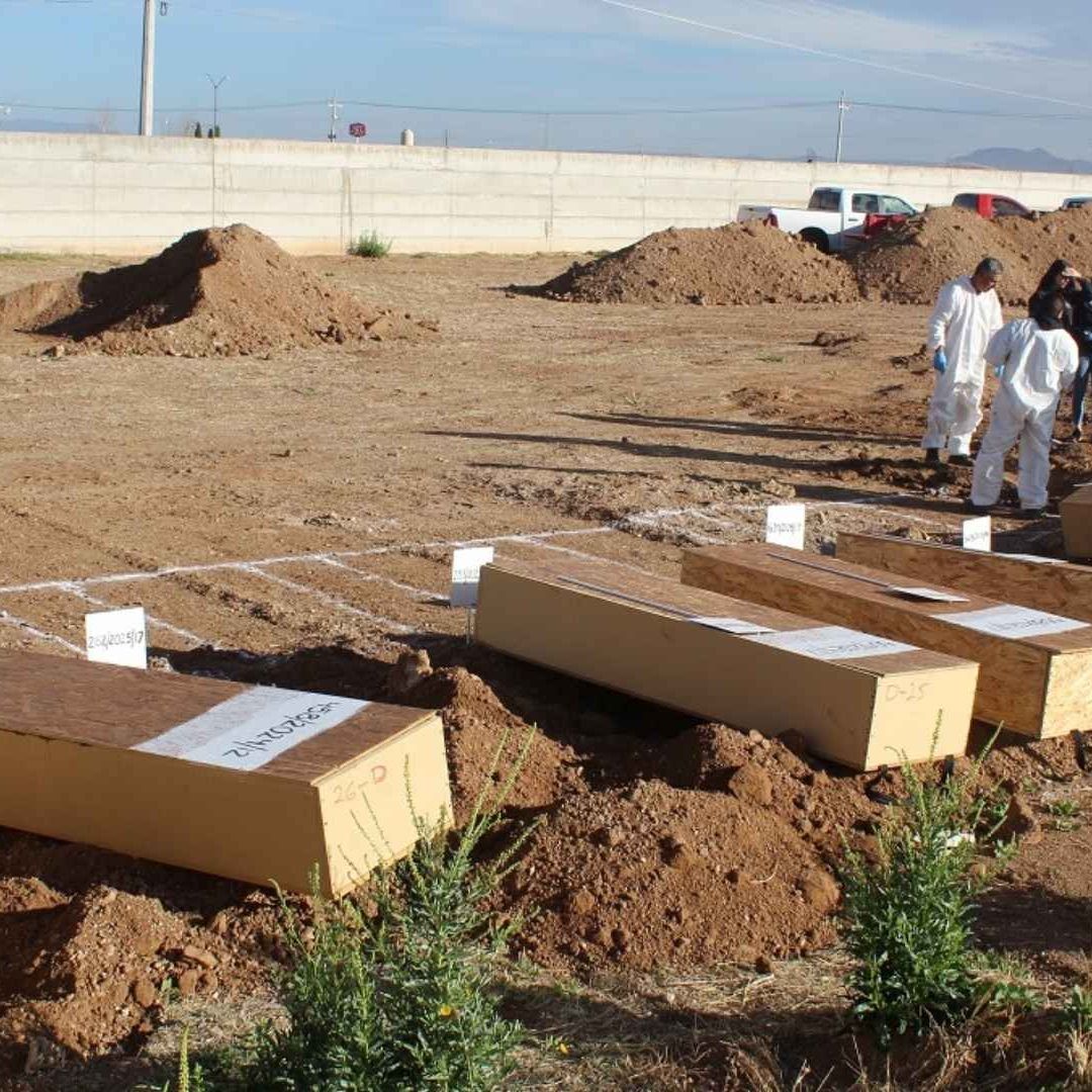 Inhuma Fiscalía 41 Cuerpos No Identificados en Cuauhtémoc, Chihuahua
